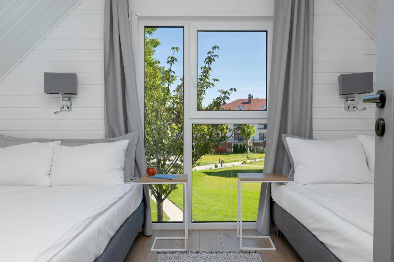 Domki Villa Hoff Resort Trzęsacz Eksteriør billede