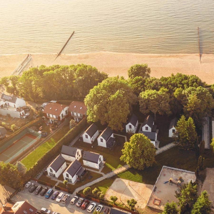 Domki Villa Hoff Resort Trzęsacz Eksteriør billede